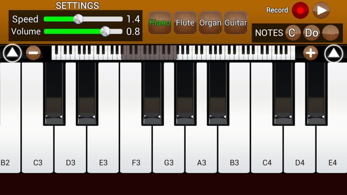 Piano Keyboard App Play Music