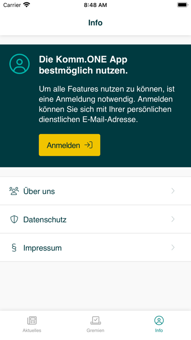 Komm.ONE Screenshot