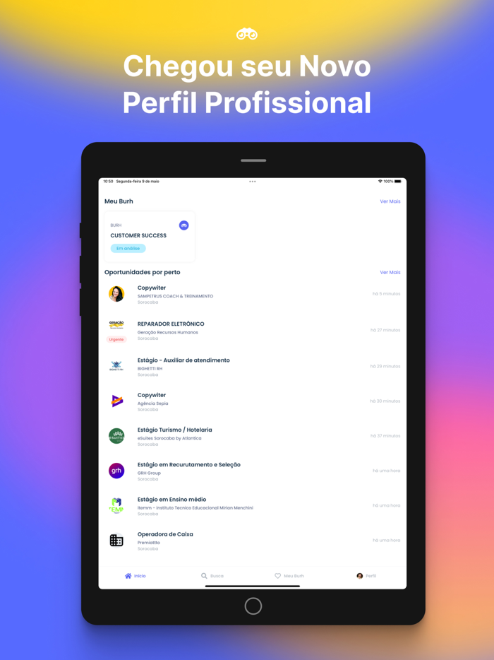 Burh - Vagas de Emprego