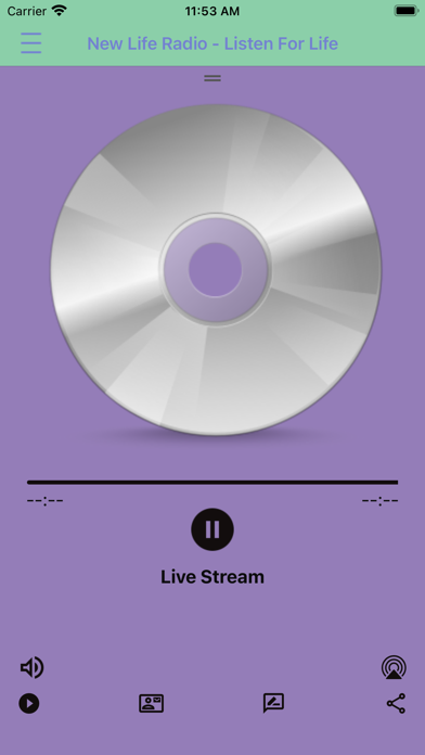 WNLR - 1150AM - New Life Radio Screenshot