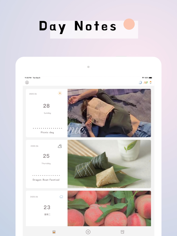 Day Notes - lock diary