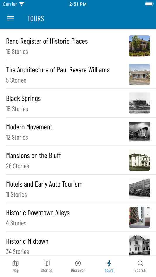 #5. Reno Historical (iOS) Podle: Curatescape