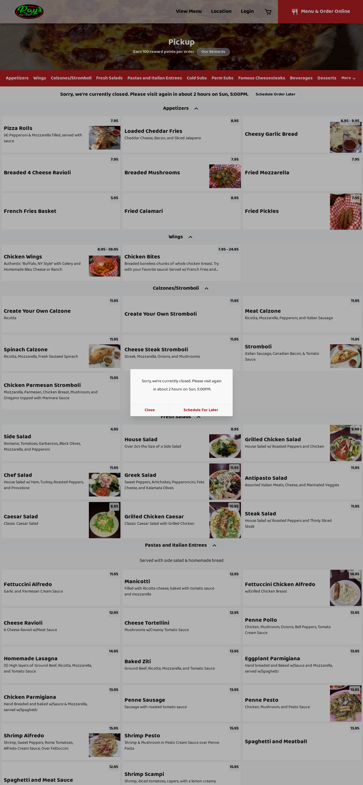 Rays Pizza and Gelato