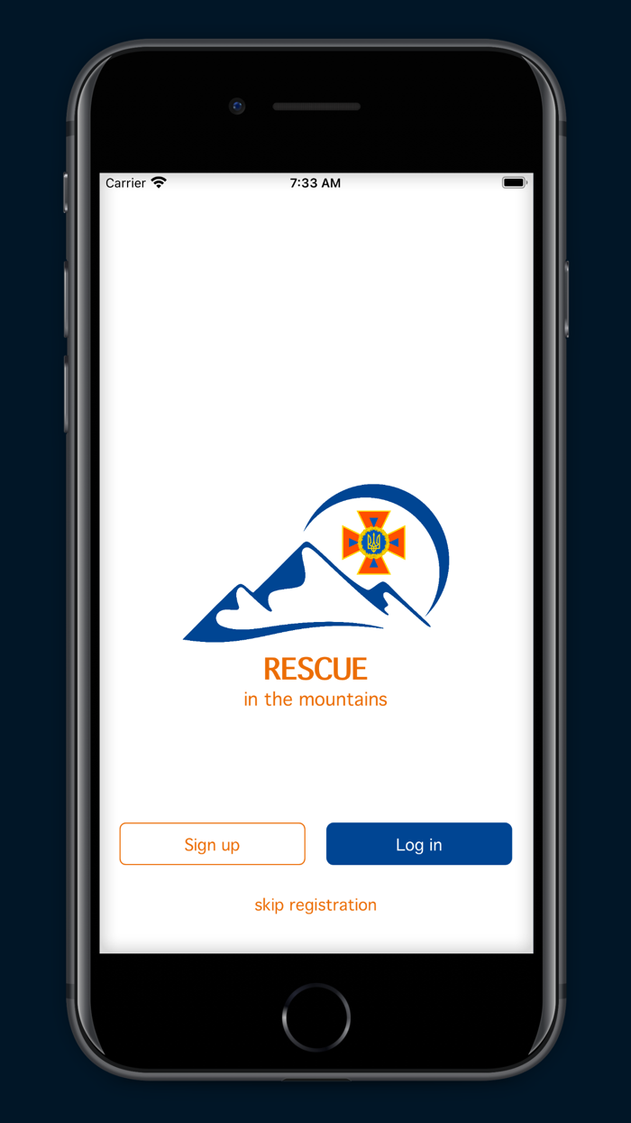 Rescue in the mountains