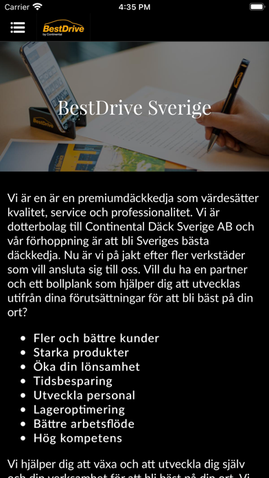 BestDrive Sverige Screenshot