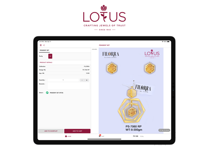 Lotus Jewellery Creation