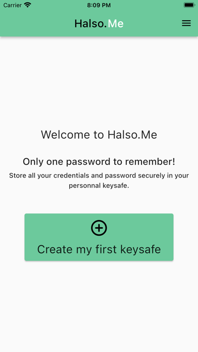 Haslo.Me - Your Keysafe Screenshot