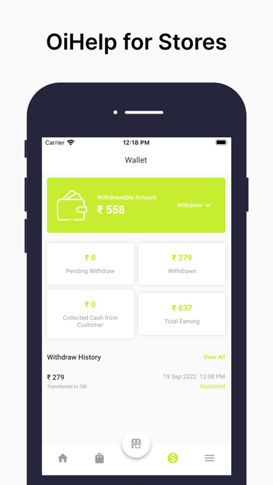 OiHelp for Stores Screenshot