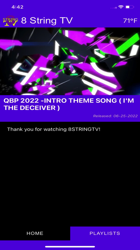 #3. 8 String TV (iOS) 由: CASTUS Corporation