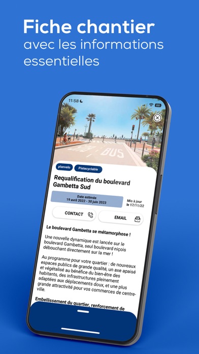 Chantiers connectés MNCA Screenshot