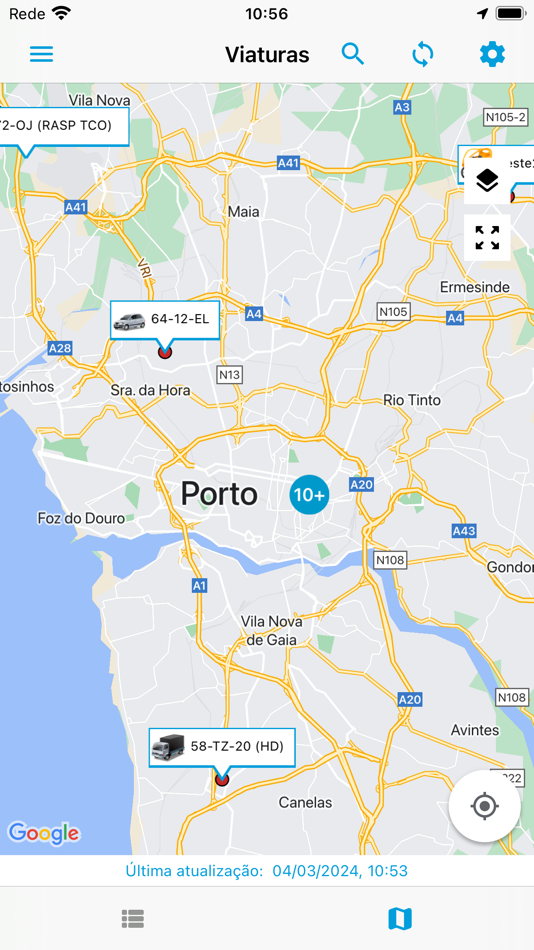 #3. Geocar (iOS) Podle: Gisgeo Information Systems, LDA