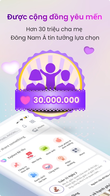 Bé Yêu: Cộng đồng cho cha mẹ