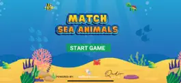 Game screenshot Match Sea Animals Kids Puzzle mod apk