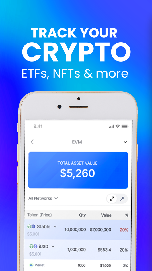 #1. Nio - DeFi Investment Tracker (iOS) 由: TEKO VIETNAM TECHNOLOGY JSC