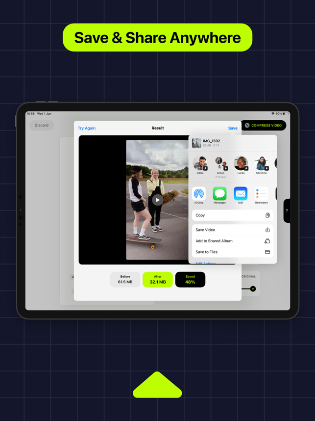 ‎Video Komprimieren Screenshot