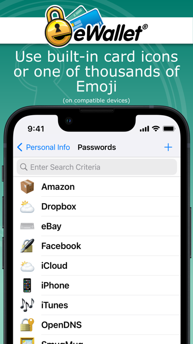 eWallet - Password Managerのおすすめ画像5