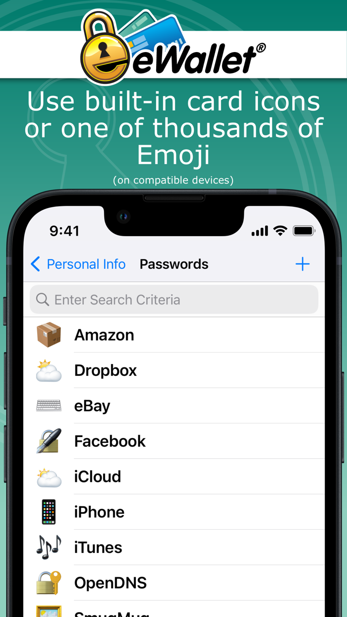 eWallet - Password Manager