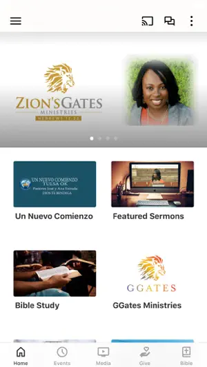 Zion's Gates Ministries screenshot 1