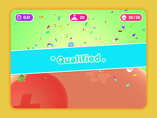 Fall.io - Race of Dino iPad screenshot 4 - Games app