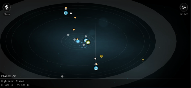 ภาพหน้าจอของ Galaxy Genome