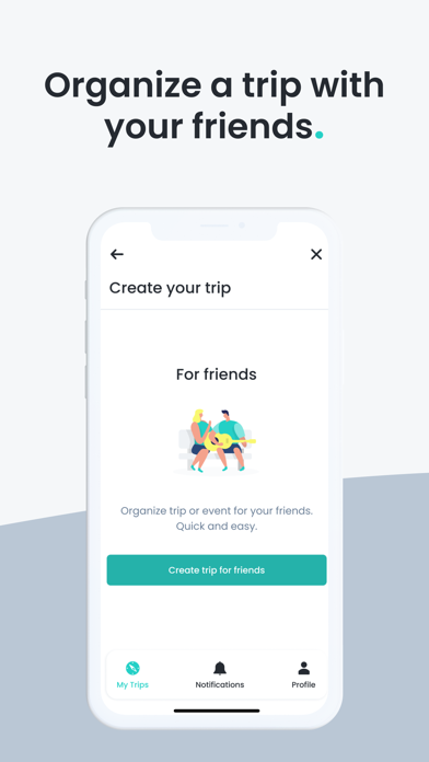 Rayzza! Trip Organization Tool Screenshot