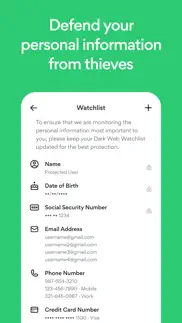 identity defense iphone screenshot 2