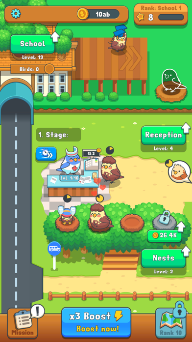 Idle Birds City Tycoon Game Screenshot