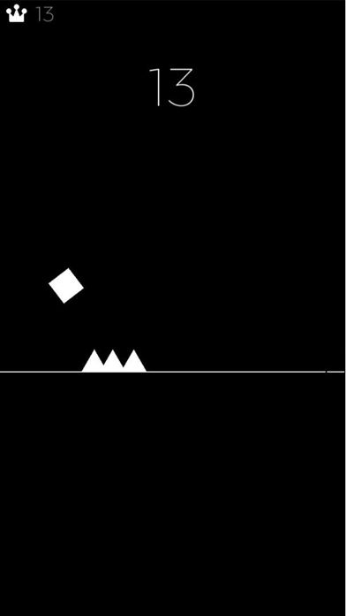 Black & White: Geometry Dash Screenshot