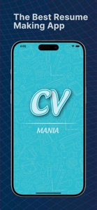 CV Mania – Resume Builder App screenshot #1 for iPhone