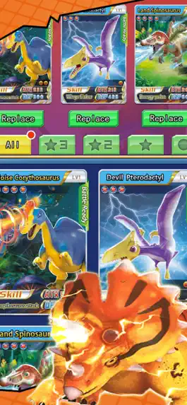 Game screenshot Super Dinosaur Card Battle apk