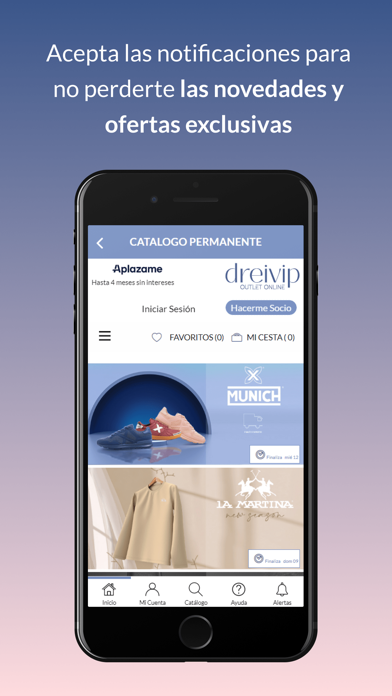 Dreivip: Tu outlet de moda Screenshot