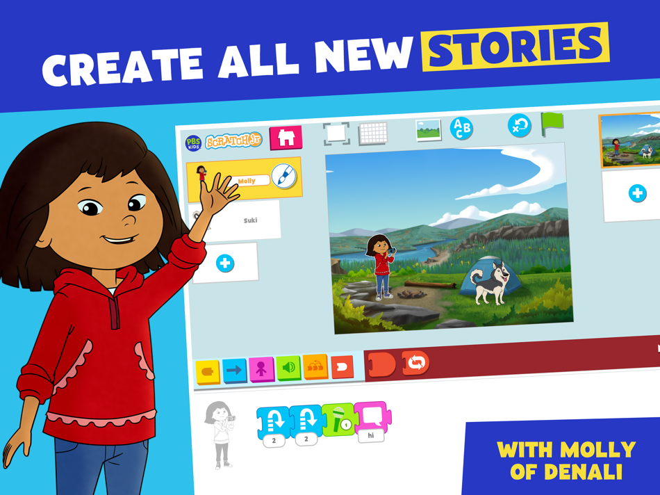 #6. PBS KIDS ScratchJr (iOS) 由: PBS KIDS
