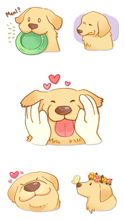 Lovely Dog Stickers- WASticker