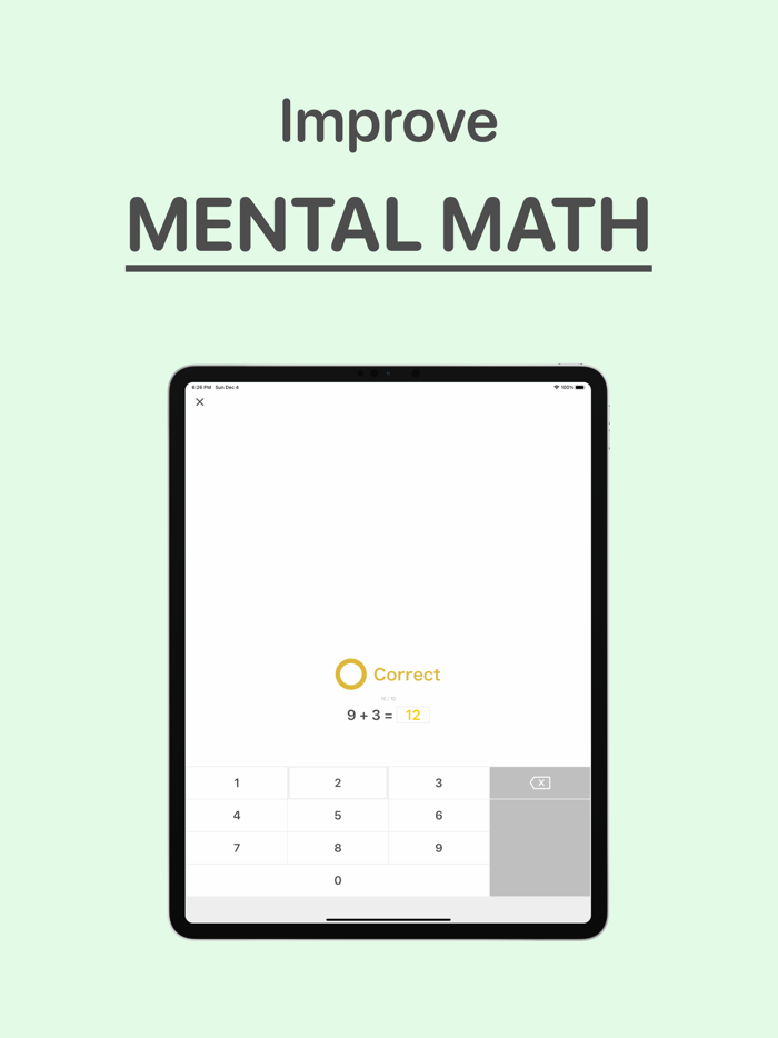 drillio-Mental Math Flash Card