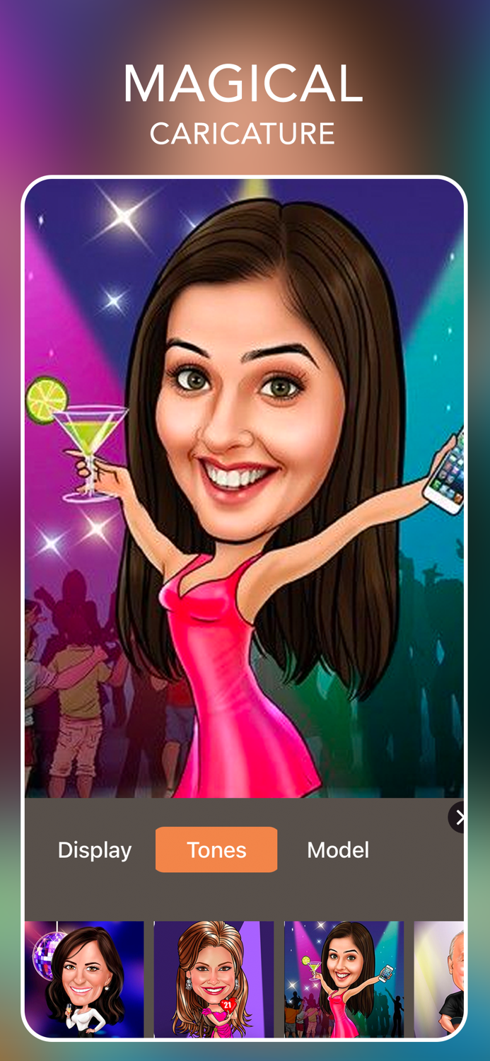 Cartoon Caricature Blend Pic