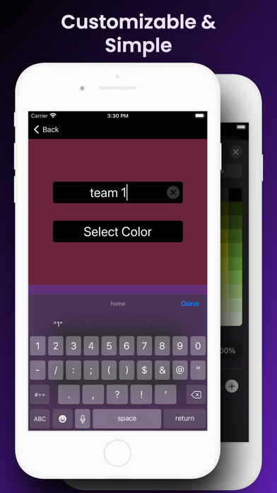 Score.IO: Virtual Scoreboard Screenshot