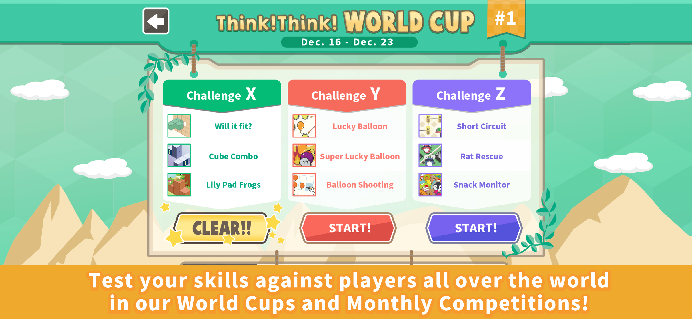 Think!Think! Games for Kids