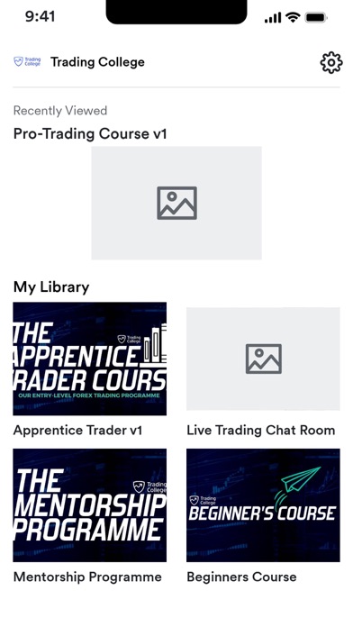 Trading College Screenshot