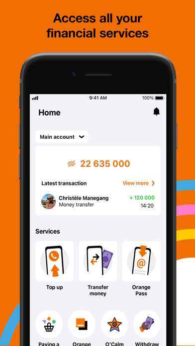 Orange Money Africa Screenshot