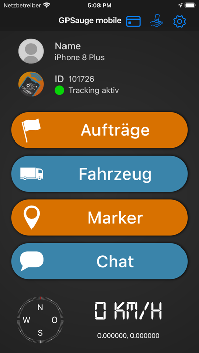 Screenshot #1 pour GPSauge Mobile