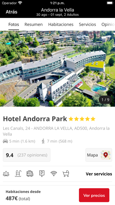 Amimir - Hotel Deal Searcher Screenshot