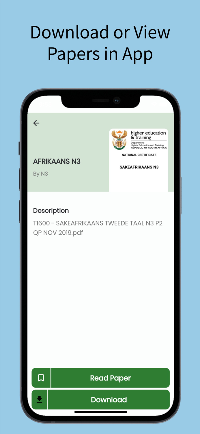 TVET Exam Papers NATED