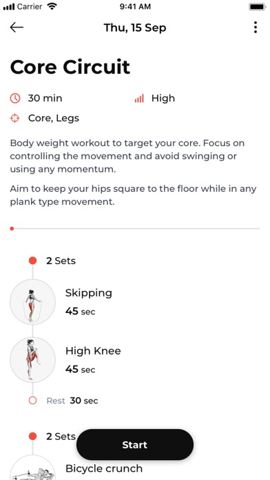 Abundant Vision Fitness Screenshot