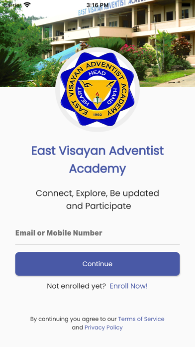 EVAA Mobile App Screenshot