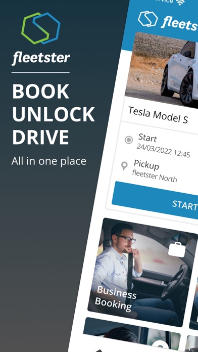 fleetster Corporate CarSharing Screenshot
