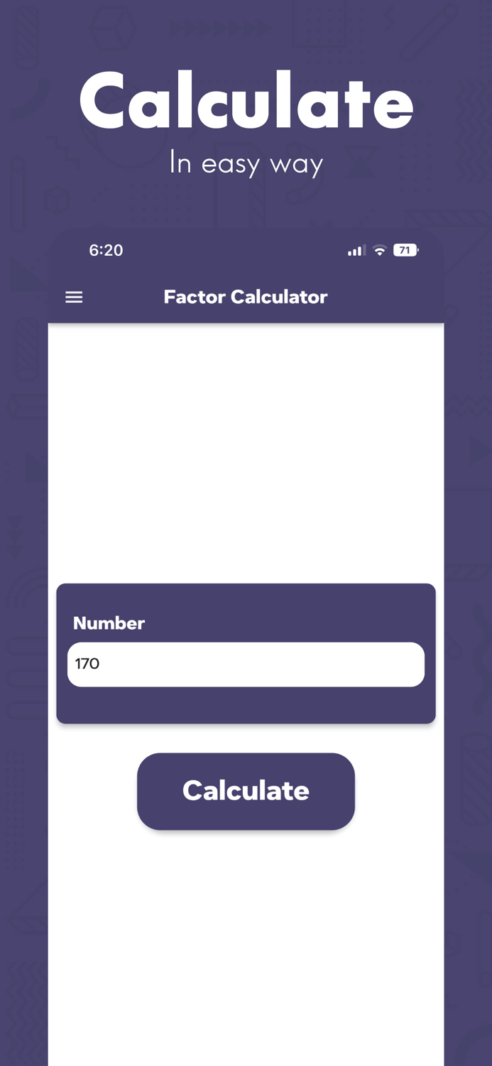 Factoring Calculator