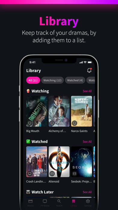 HeTV: KDrama Movies & TV Shows Screenshot