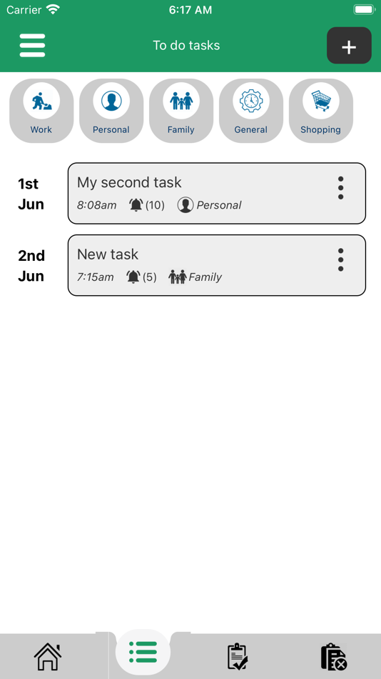 #2. Just Task Manager (iOS) Podle: Afamefuna Nnaji