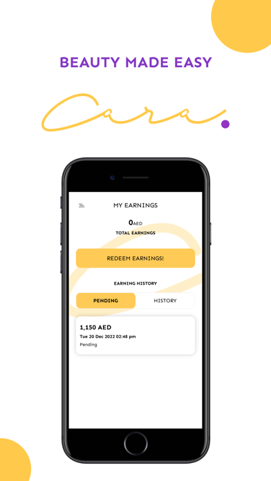 Cara Supplier Screenshot