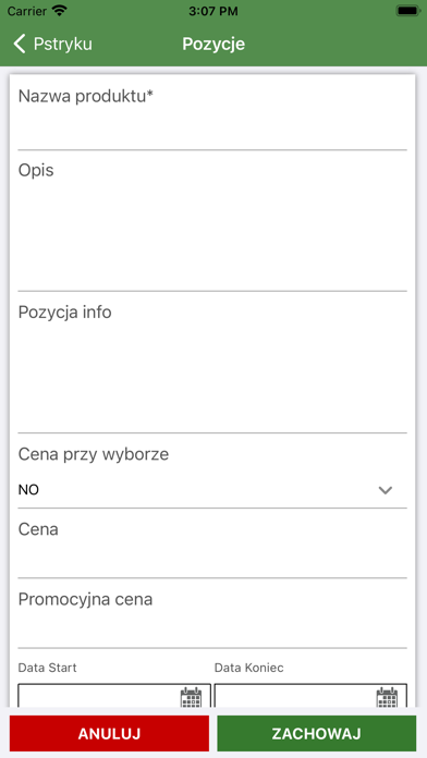 Pstryku.pl- Restauracja Screenshot